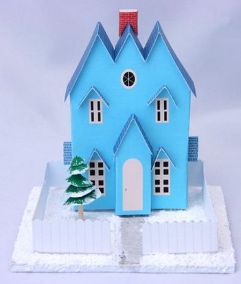 Рождественская Деревня Из Бумаги – купить в интернет-магазине OZON по низкой цене